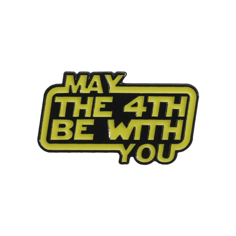 Food Wars May The Fork Be With You Enamel Pin