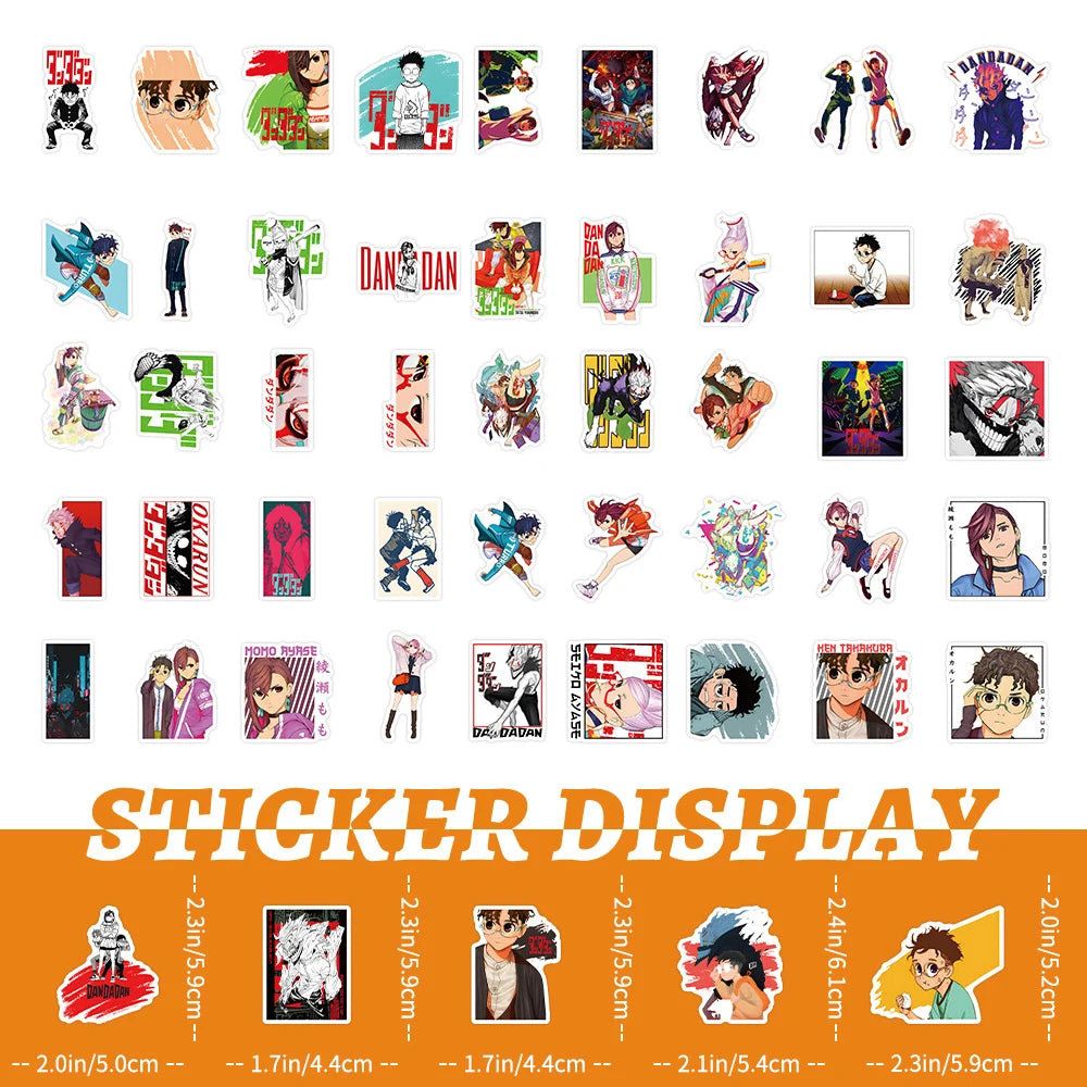 Dandadan Momo Ayase Stickers