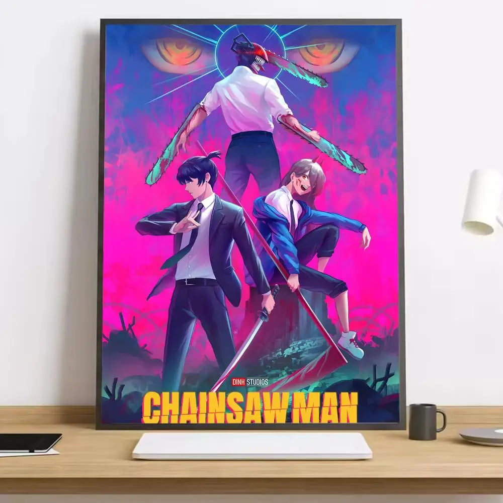 Chainsaw Man Makima Canvas Poster
