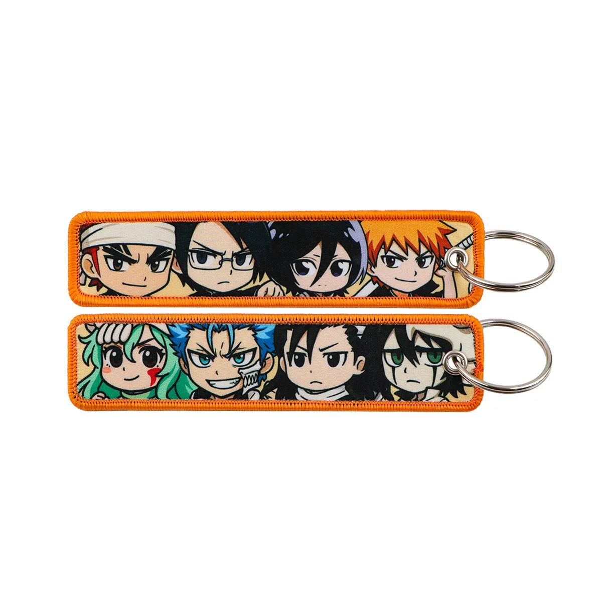 Anime Character Embroidery Keychain
