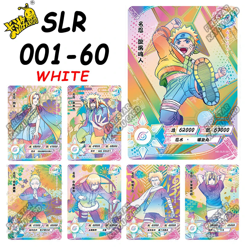 Naruto KAYOU Card Full Set Rare BP NR SE GP CP SP CR MR PR SV SLR OR AR NR UR ZR TR Cards Uzumaki Naruto Anime Collectible Card