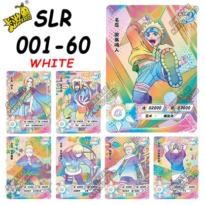 Naruto KAYOU Card Full Set Rare BP NR SE GP CP SP CR MR PR SV SLR OR AR NR UR ZR TR Cards Uzumaki Naruto Anime Collectible Card