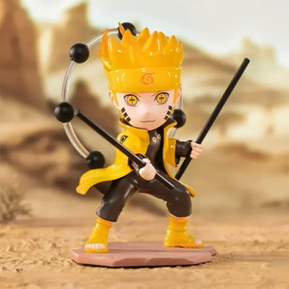 POP MART NARUTO Ninkai Taisen Series Blind Box Guess Bag Desktop Decoration Cute Model Gift Toys Anime