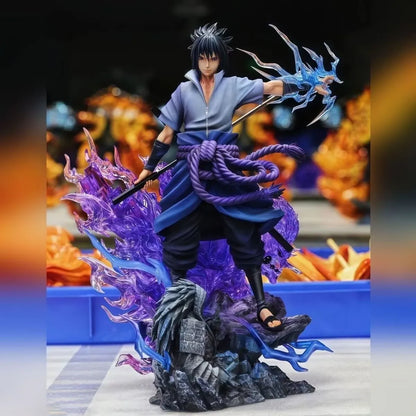 Naruto Sasuke Anime GK Figure Statue Desktop Decoration Collectible Model Toy Gift