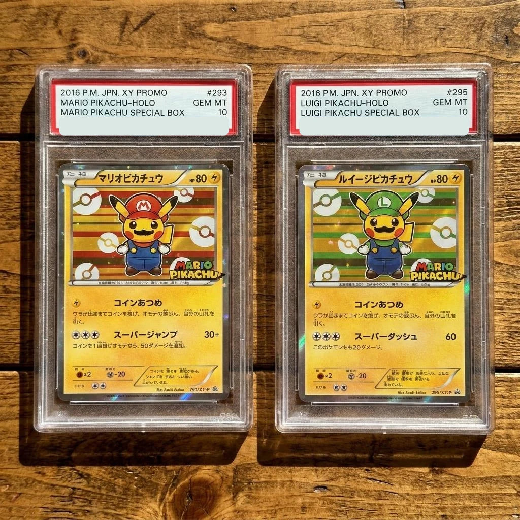 Pokémon Mario Luigi Promo Set