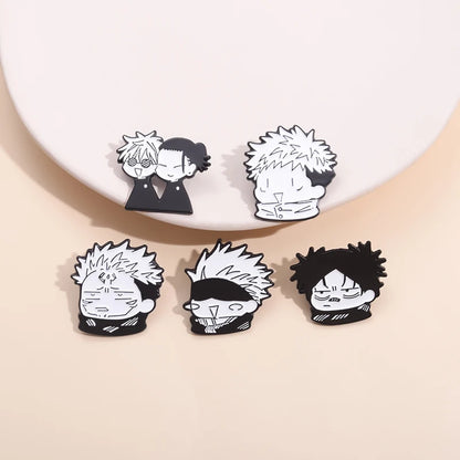 Anime Characters Enamel Pin