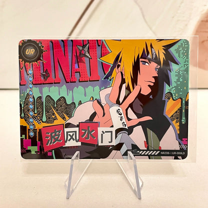 Kayou Naruto New T4W8 T2W9 Anime Rare Card UR  No.01-10 Complete Set Single Card Uzumaki Anime Collection Card Kids Toy Gift
