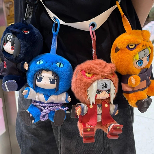 TOPTOY Eaki Naruto V2 Blind Box Shippuden Beast Party Series Pajamars Doll Movable Figure Itachi Uzumaki Naruto Surprise Gift