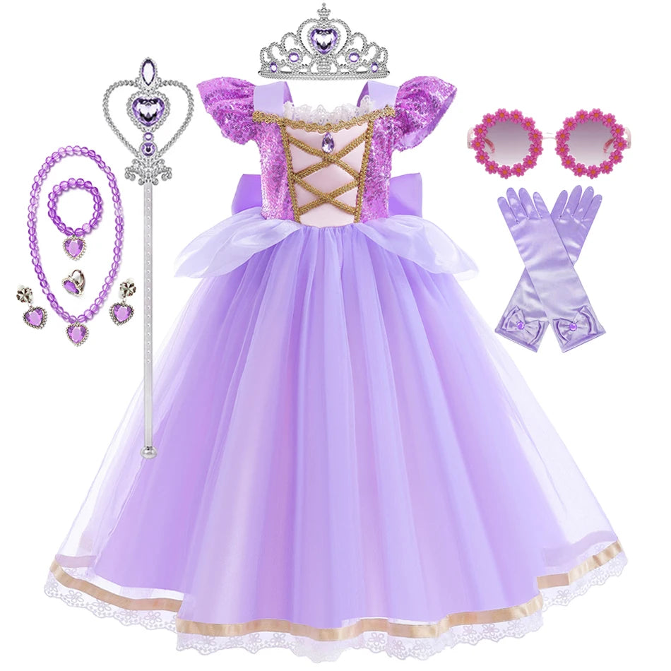 Tangled Rapunzel Princess Dress