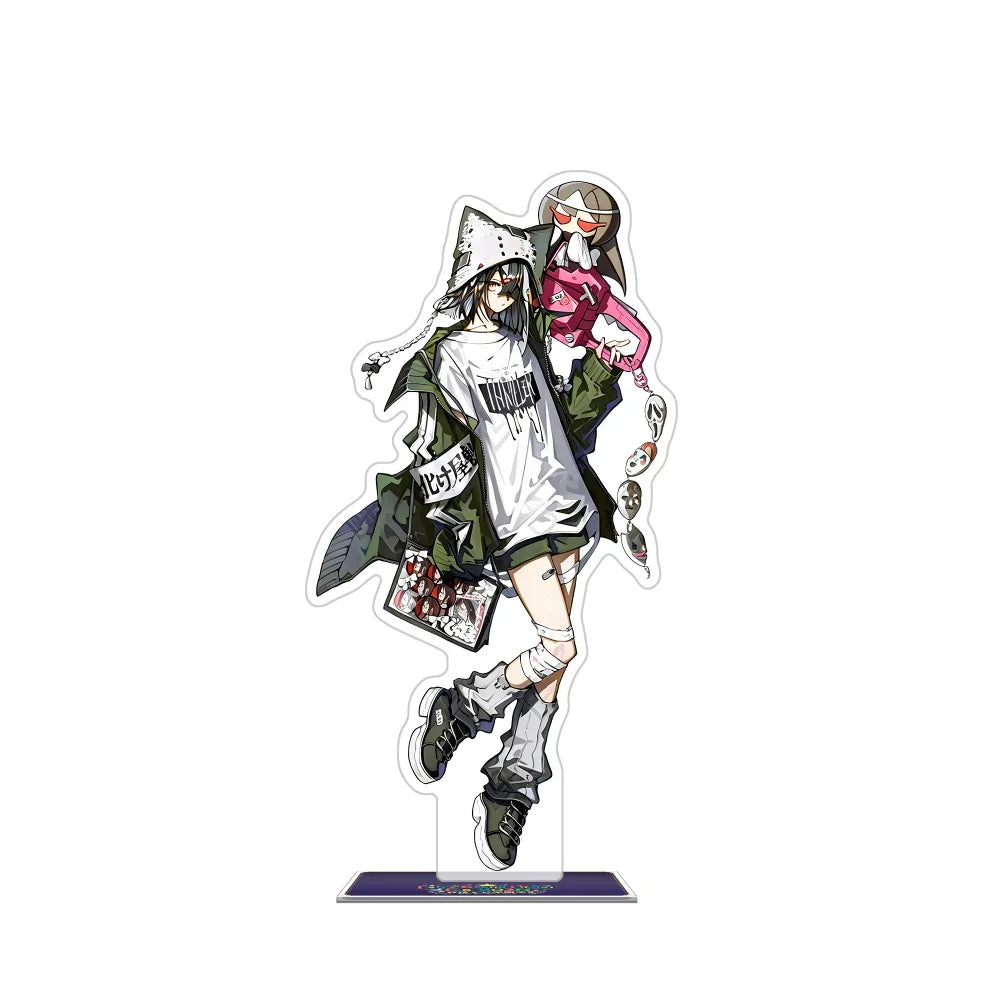 New Fate Grand Order Acrylic Stand Keychain Nero Ana Casual Gourmet Party Style Cartoon Figure Desktop Decor Character Merch