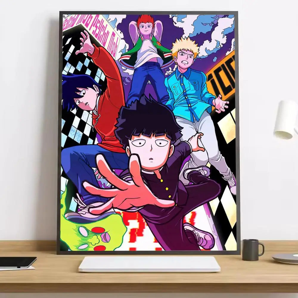 Mob Psycho 100 Reigen Canvas Poster