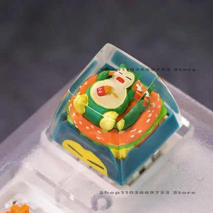 Pokemon Gengar Resin Keycaps