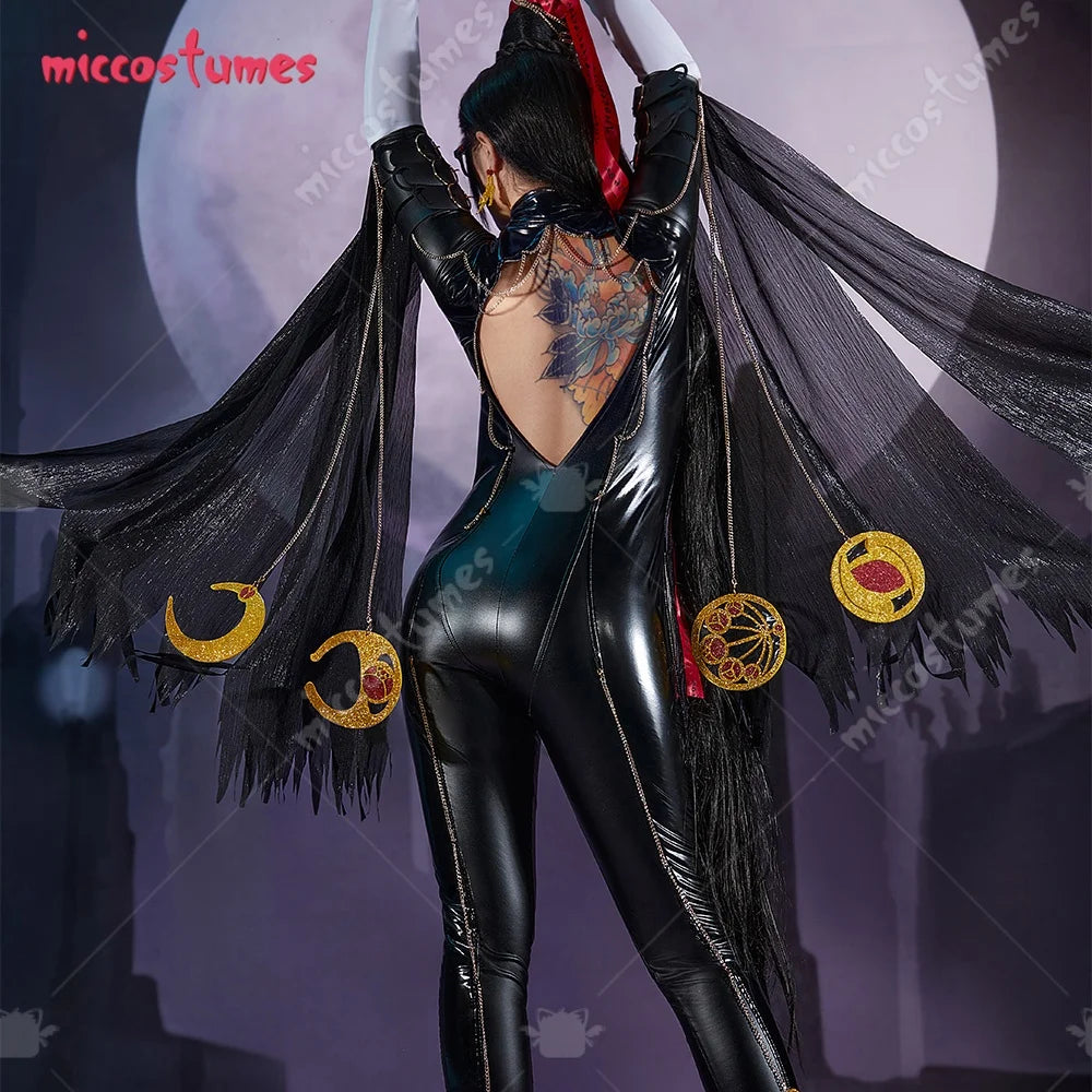 Black Witch Backless Bodysuit