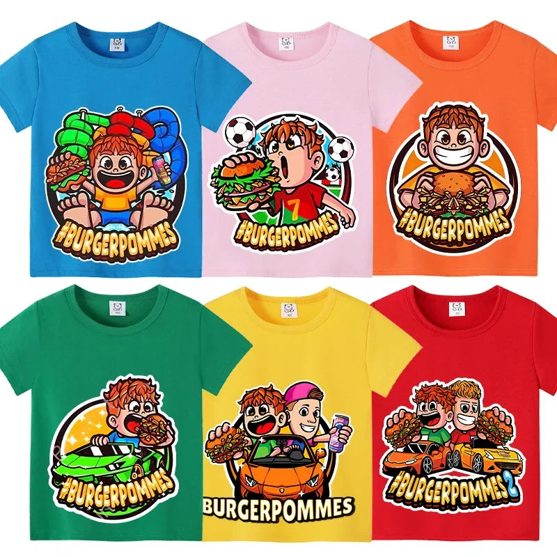 Burgerpommes Icrimax Kids T-Shirt