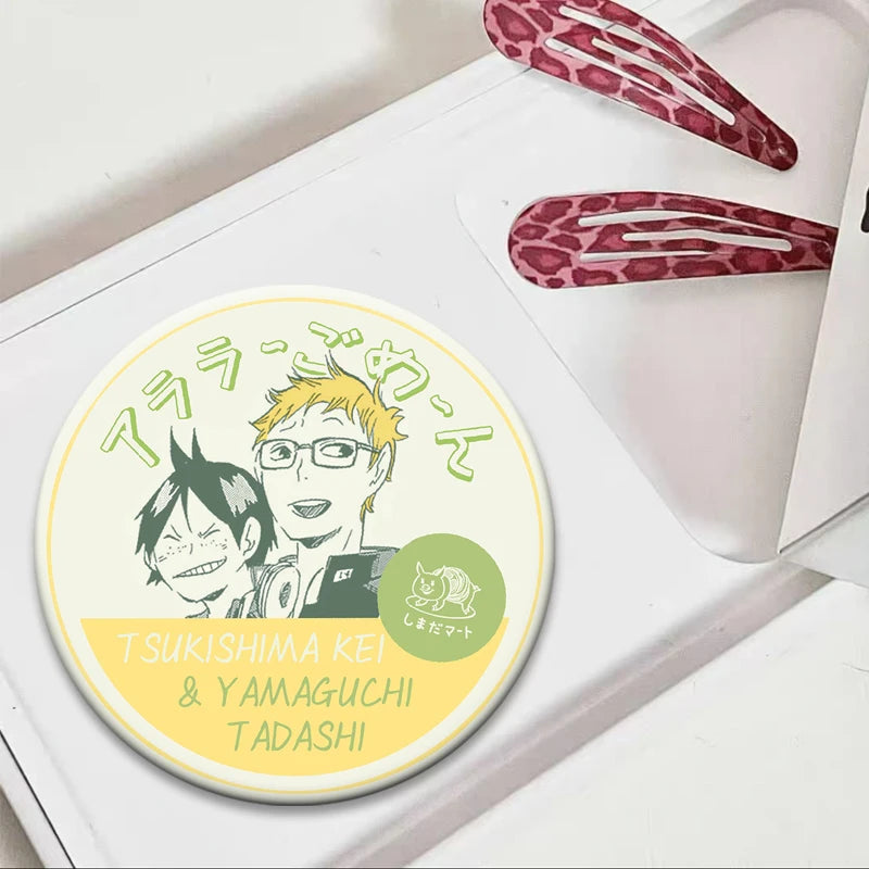 Haikyuu!! Anime Brooch Badge