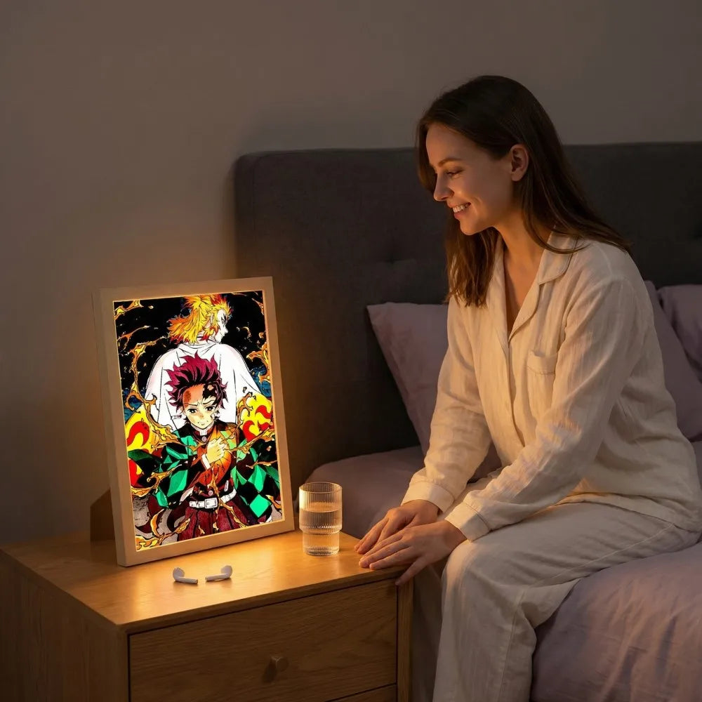 Demon Slayer Kyojuro Rengoku LED Lamp