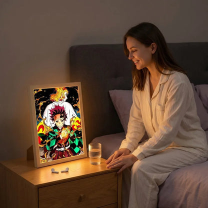 Demon Slayer Kyojuro Rengoku LED Lamp
