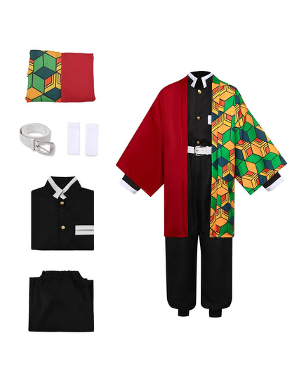 Demon Slayer Tanjiro Cosplay Costume