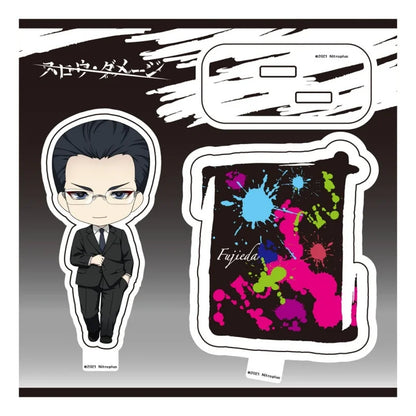 Bl Game Slow Damage Anime Towa Taku Rei Izumi Kei Madarame Ryo Fujieda Acrylic Figure Stand Plate Cosplay Prop Decor Keychain