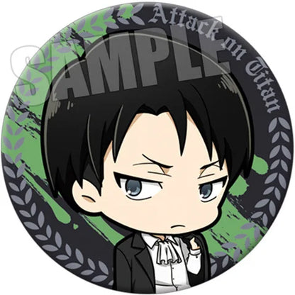 Attack on Titan Q Version Anime Badge Annie Leonhardt Reiner Braun Historia Reiss Character Pin Button 12 Styles Collection