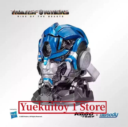 Wearable Iron Man Mk5 Helmet Toy with Arm Cannon Role Play Gift for Fans Transformers Bumblebee & Green Goblin Designs
