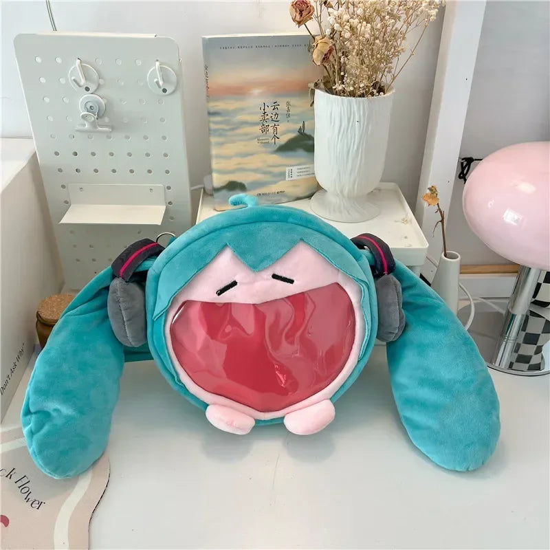 Hatsune Miku Plush Backpack