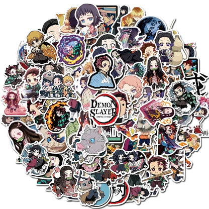 Demon Slayer Graffiti Stickers