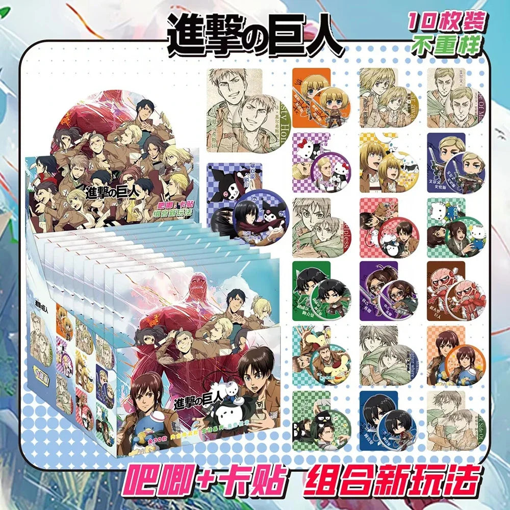 Anime Character Badge Brooch