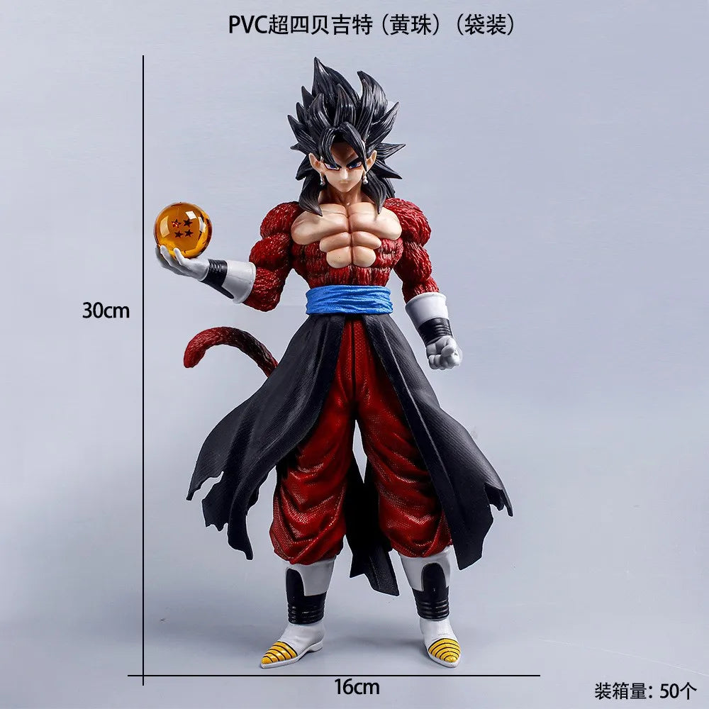 Dragon Ball Z Super Saiyan Son Goku Action Figure Set - Includes Son Gohan Vegeta Broly Piccolo Majin Buu Collectible