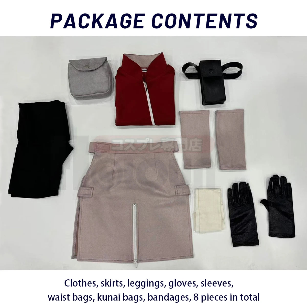Naruto Haruno Sakura Cosplay Costume