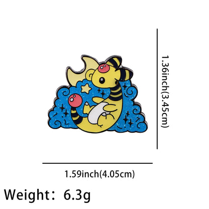 Pokemon Gengar Enamel Brooch