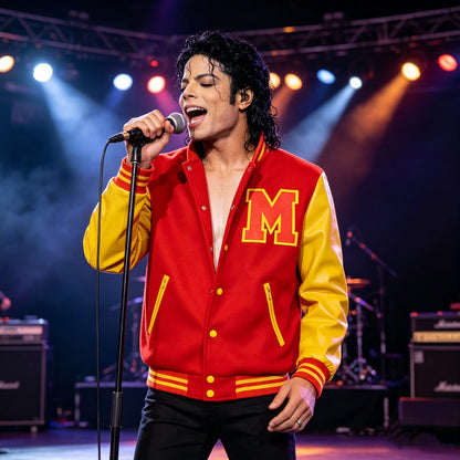 Michael Jackson Varsity Bomber