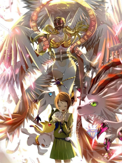 Digimon Agumon Diamond Painting