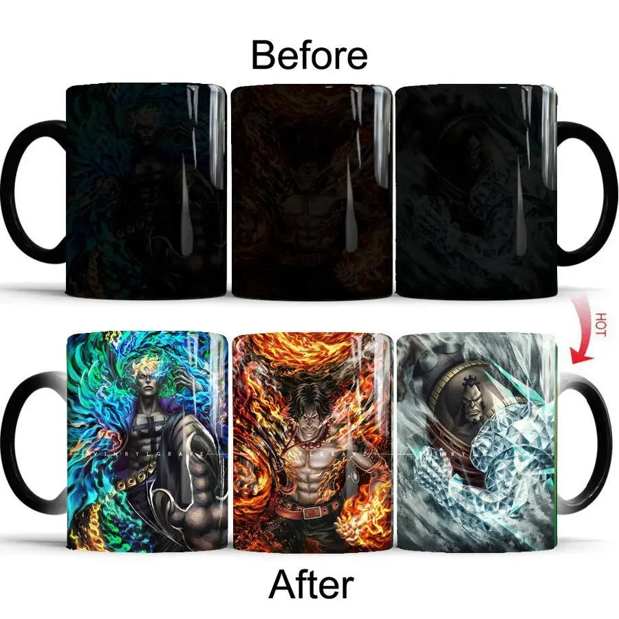 One Piece Luffy Color-Changing Mug