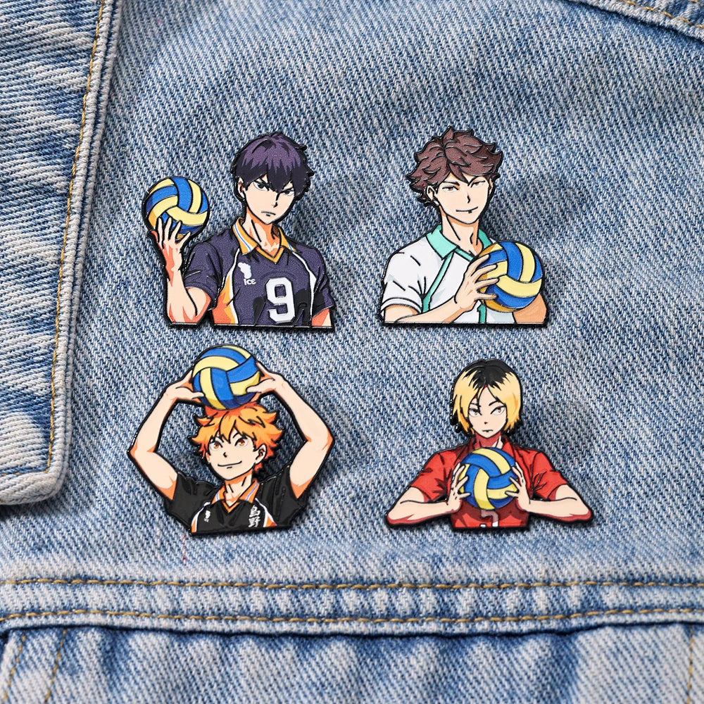 Haikyuu Hinata Enamel Pin