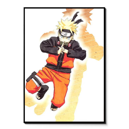 Naruto Uzumaki Frameless Canvas