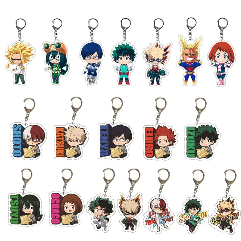 My Hero Academia Deku Acrylic Keychain