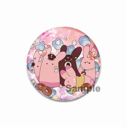 44/58mm Minamoto Kou Yashiro Nene Hanako-kun Anime Character Badge