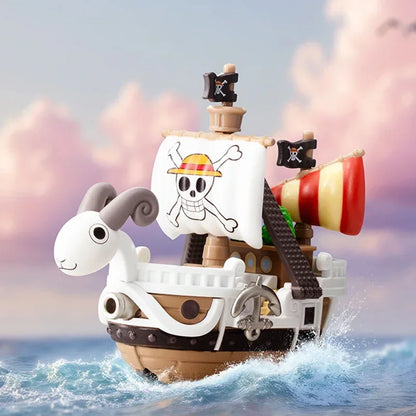 POPMART ONE PIECE THE GRAND LINE SERIES VEHICLES Blind Box Guess Bag Toys Doll Cute Anime Figure Desktop Ornaments Collection