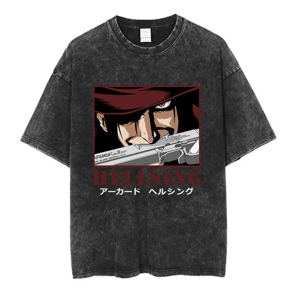 Hellsing Ultimate Alucard Washed T-Shirt