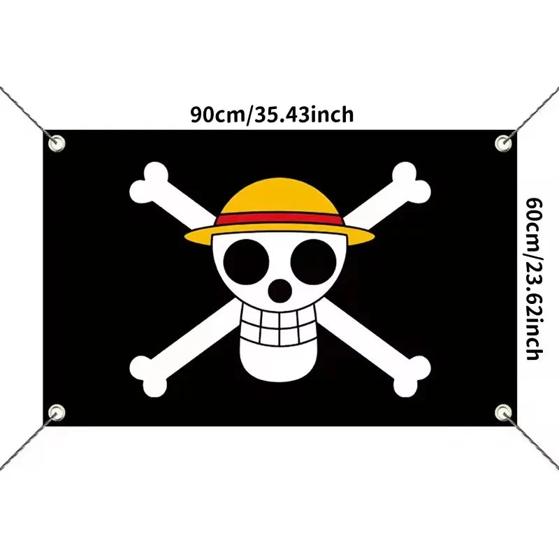 One Piece Luffy Pirate Flag