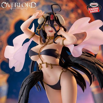 Bandai In Stock Banpresto Original Anime Overlord Classical Tuning A Thousand and One Nights Albedo Action Figure Model Toy Gift