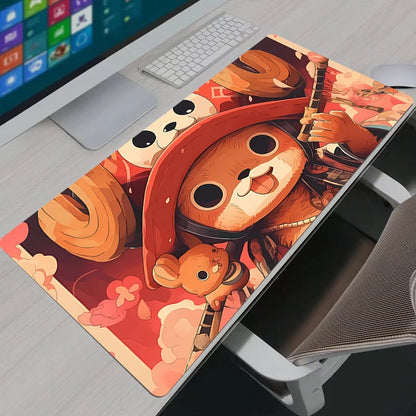 One Piece Tony Tony Chopper Xxl Mouse Pad Office Computer Desk Mat Table Keyboard Laptop Carpet Accessories Gaming Mousepad