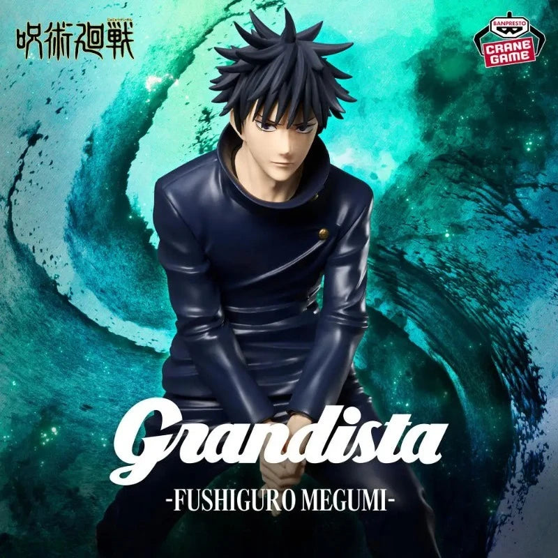In Stock BANPRESTO Jujutsu Kaisen Grandista Fushiguro Megumi Figure Anime Model Genuine Boxed Toy WY