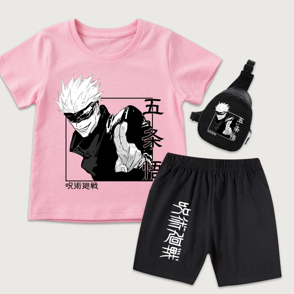 Jujutsu Kaisen Satoru Gojo Shorts Set
