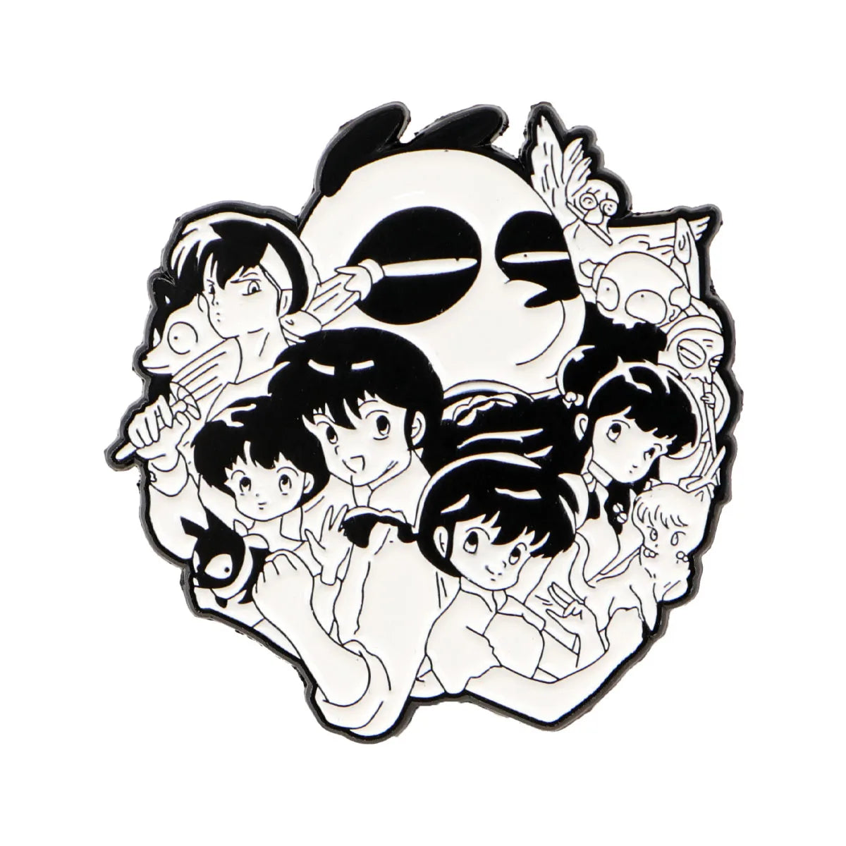 Classic Japanese Anime Boy Enamel Pin Women's Brooch
