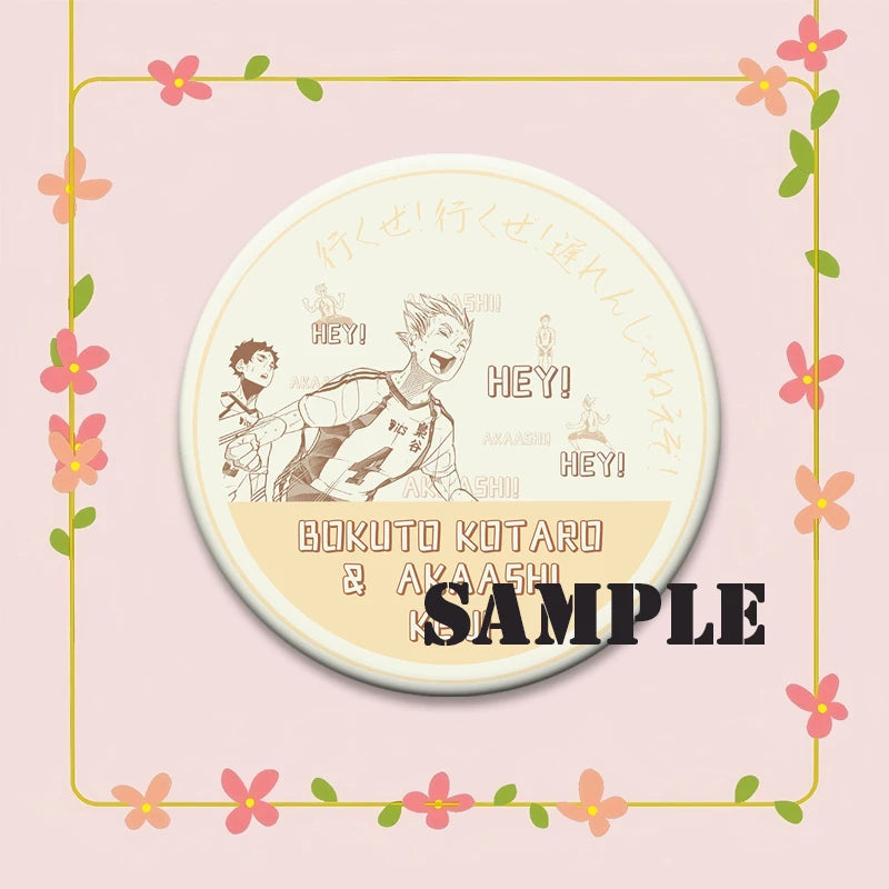 Haikyuu!! Anime Brooch Badge