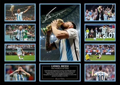 Anime Messi Canvas Poster