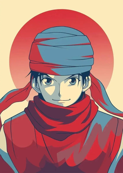 Hunter X Hunter Retro Canvas