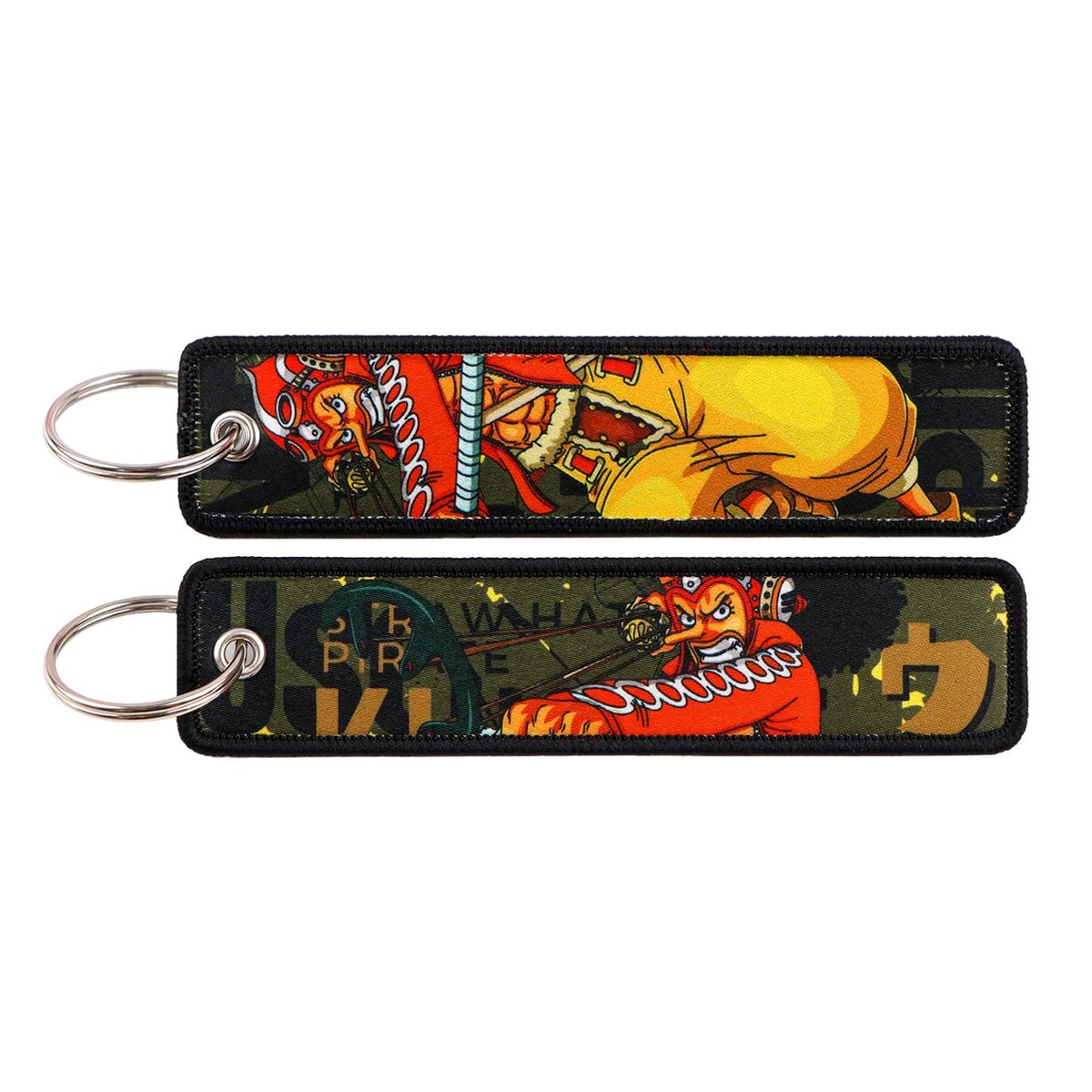 One Piece Straw Hat Keychain